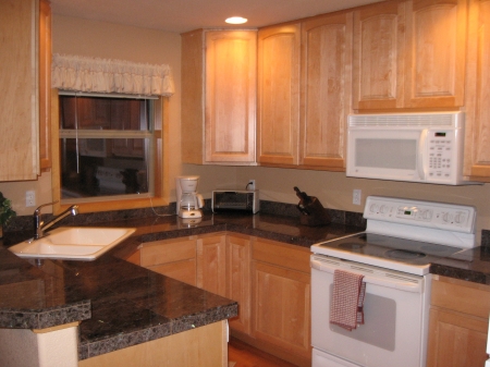 Full kitchen with new appliances