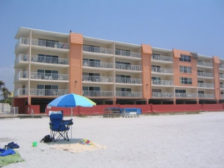 My Indian Shores Family Resort Vacation Condo Rental Directly on the Beach