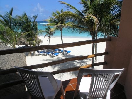 Great View of Beach from Private Balcony